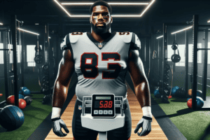 Average Weight of NFL Guards