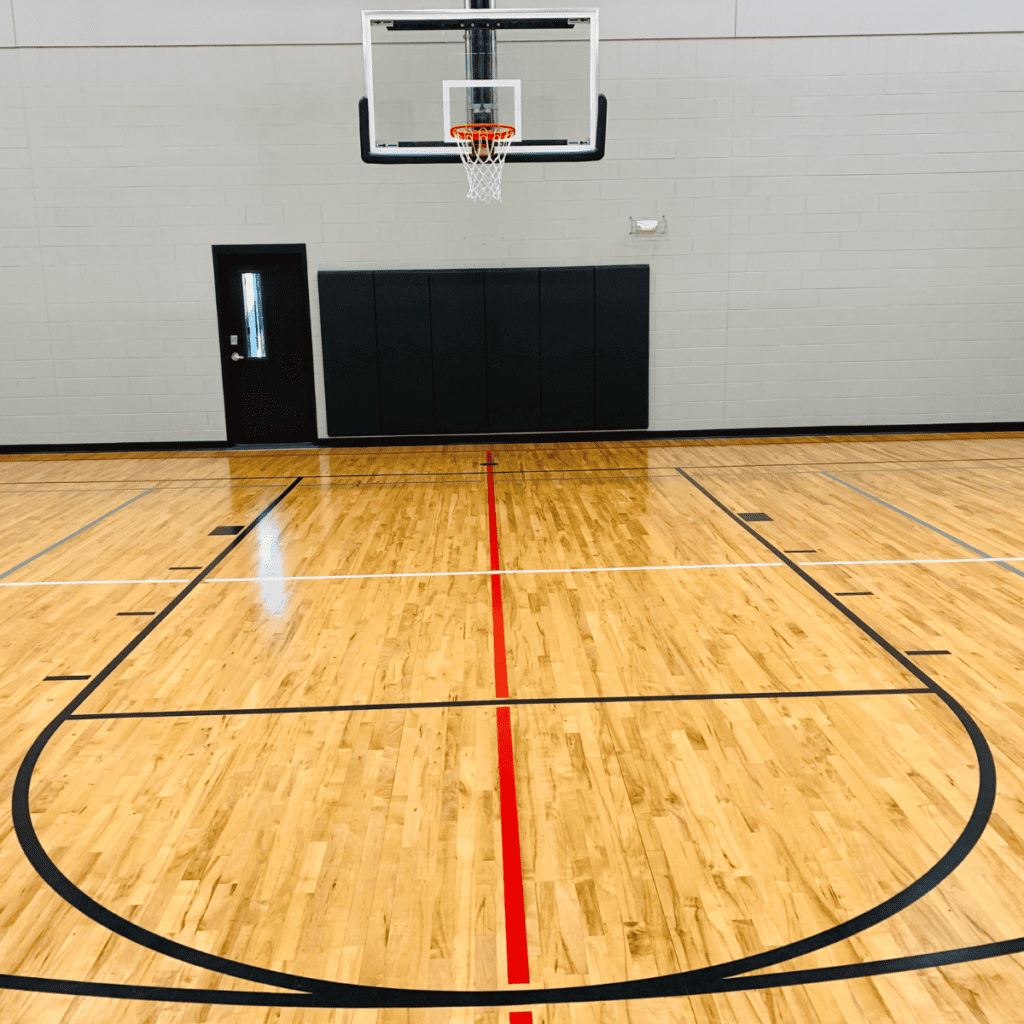 The Paint Area on a Basketball Court